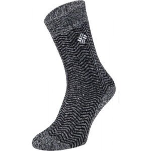 Columbia THERMAL CREW Sportovní ponožky, Tmavě šedá, velikost